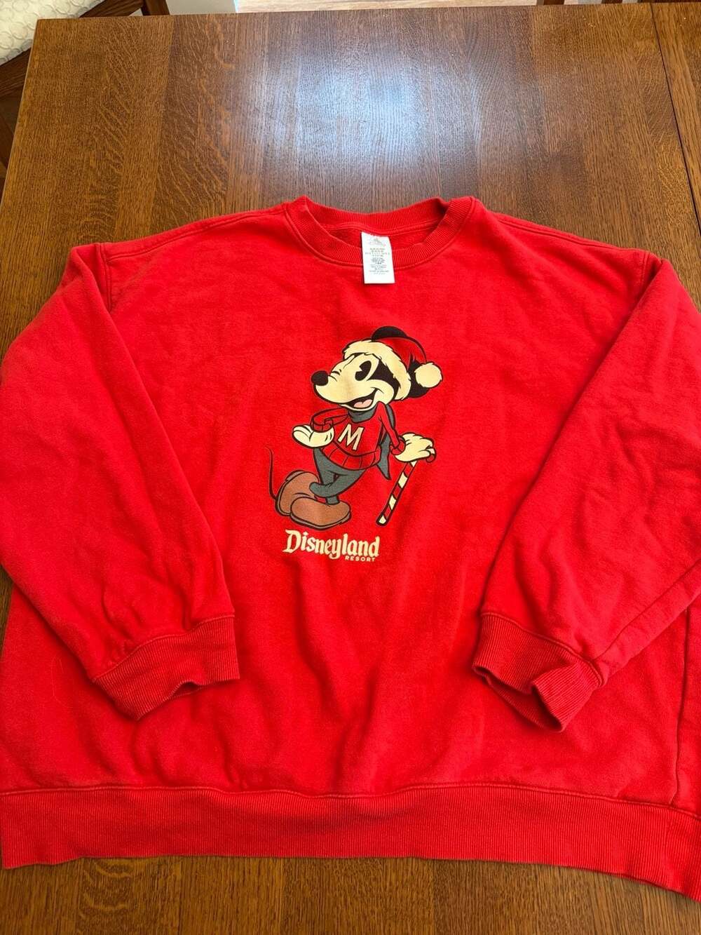 Disneyland Resort Mickey Mouse Christmas Sweatshirt